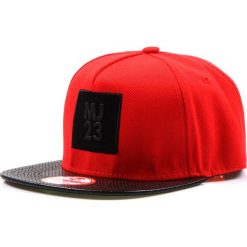 Czapki z daszkiem męskie: Czapka męska snapback czerwona (hx0216)