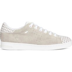 Geox Jaysen Tenisówki Szary. Szare trampki i tenisówki damskie Geox, bez wzorów, ze skóry, bez zapięcia. Za 464,95 zł.