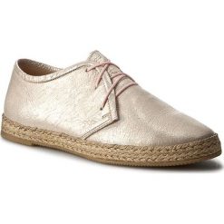 Espadryle OLEKSY - 460/752 Beżowy Srebrny. Szare espadryle damskie marki Oleksy, na co dzień, bez wzorów, ze skóry, bez obcasa, na płaskiej podeszwie, bez zapięcia. W wyprzedaży za 199,00 zł.