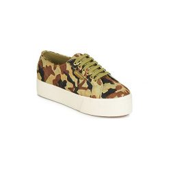 Buty Superga 2790 LEAHORSE. Zielone trampki i tenisówki damskie Superga, bez wzorów, bez zapięcia. Za 391,30 zł.