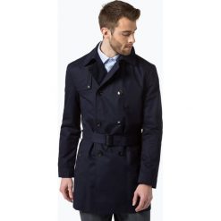 Płaszcze męskie: Finshley & Harding London – Płaszcz męski, niebieski