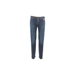 Jeansy slim fit Roy Rogers 529 SUPERIOR WEARED 3. Niebieskie jeansy męskie Roy Rogers, m, bez wzorów. Za 636,33 zł.