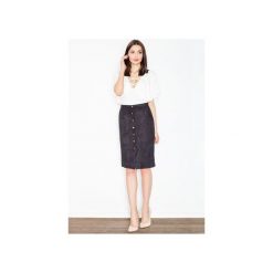 Spódnica M453 Czarny. Czarne spódniczki damskie FIGL, s, bez wzorów, z zamszu, eleganckie, ołówkowe. Za 119,00 zł.
