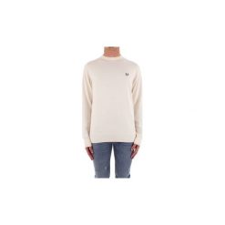 Swetry Fred Perry K5523. Szare swetry męskie Fred Perry, s, bez wzorów, bez kołnierzyka, bez kaptura. Za 590,78 zł.