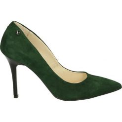 Czółenka - 2739 CAM VE10. Szare buty ślubne damskie Venezia, ze skóry. Za 199,00 zł.