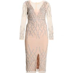 Sukienki: Frock and Frill BETTY SHEER TOP LONG SLEEVE DRESS Sukienka koktajlowa rose dust
