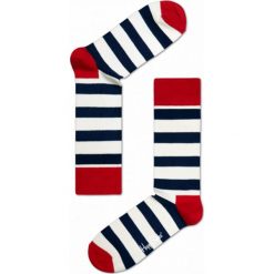 Skarpety Happy Socks "Stripe" (SA01-045). Szare skarpetki damskie Happy Socks, z bawełny. Za 29,99 zł.