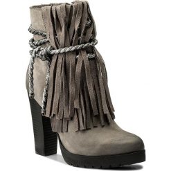 Botki damskie lity: Botki SIMEN - 9599 S1137/W.Szary