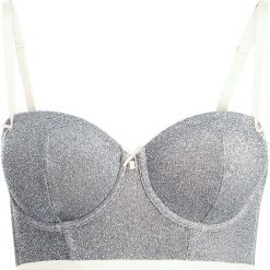 Biustonosze: Hunkemöller MADONNA Biustonosz bardotka silver