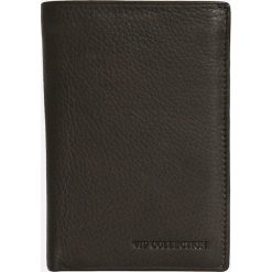 Portfele męskie: VIP COLLECTION – Portfel skórzany