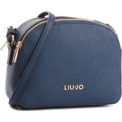 Torebka LIU JO - Xs Crossbody Isola A68007 E0087 Blue Oltreoceano 94121. Czarne listonoszki damskie marki Liu Jo, z materiału. Za 399,00 zł.