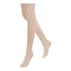 Rajstopy bawełniane Rosalia Beige. Rajstopy damskie Steven. Za 26,90 zł.