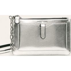 Emporio Armani - Torebka. Szare listonoszki damskie Emporio Armani, w paski, z bawełny, na ramię, małe, bez dodatków. Za 749,90 zł.