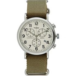 Biżuteria i zegarki męskie: Timex THE WEEKENDER Zegarek chronograficzny cream/green