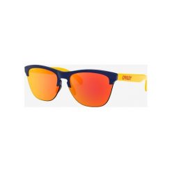 Oakley Frogskins Lite Okulary przeciwsłoneczne Żółty Pomarańczowy. Żółte okulary przeciwsłoneczne męskie Oakley, z materiału. Za 624,95 zł.