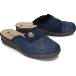 INBLU CF-25 granatowy, kapcie damskie. Niebieskie kapcie damskie Inblu. Za 57,90 zł.