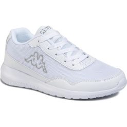 Sneakersy KAPPA - Follow Oc 242512 White/Grey 1016. Białe sneakersy męskie Kappa, bez zapięcia. Za 119,00 zł.