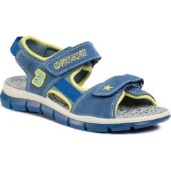 Sandały PRIMIGI - 5392500 D Scamosc/T.Giada/Blue. Niebieskie sandały chłopięce Primigi, ze skóry, bez zapięcia. Za 249,00 zł.