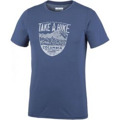 Columbia Koszulka Męska Laney Hill Short Sleeve Tee Carbon, L. Szare koszulki sportowe męskie marki Columbia, m, z krótkim rękawem. Za 135,00 zł.