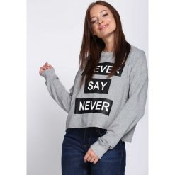 Szara Bluza Five Minutes More. Szare bluzy sportowe damskie Born2be, l. Za 69,99 zł.