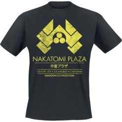 Stirb Langsam Nakatomi Plaza T-Shirt czarny. Czarne t-shirty męskie z nadrukiem marki Stirb Langsam, xxl, z okrągłym kołnierzem. Za 74,90 zł.