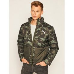 Kurtka puchowa Puma Padded Graphic 583159. Zielone kurtki męskie Puma, s, bez wzorów, z puchu, bez kaptura. Za 369,99 zł.