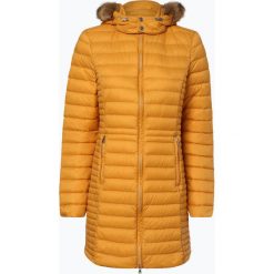 Marie Lund - Płaszcz puchowy damski – Caroline, żółty. Żółte płaszcze damskie puchowe Marie Lund, z puchu. Za 399,95 zł.