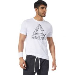 Reebok One Series Koszulka Biały. Białe podkoszulki męskie Reebok, s, z nadrukiem, z bawełny. Za 88,95 zł.
