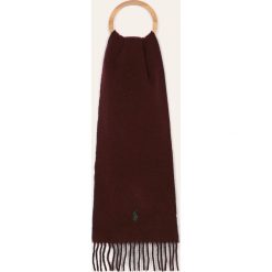 Polo Ralph Lauren - Szalik. Brązowe szaliki męskie Polo Ralph Lauren, bez wzorów, z wełny. W wyprzedaży za 239,90 zł.