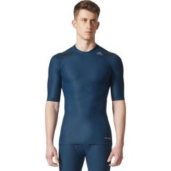 Adidas Koszulka Tech Fit TF Power SS niebieska r. M (CD2463). Niebieskie koszulki sportowe męskie Adidas, m. Za 213,43 zł.