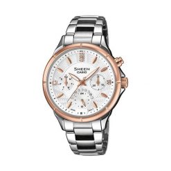 Zegarki damskie: Casio Sheen SHE-3047SG-7AUER - Zobacz także Książki, muzyka, multimedia, zabawki, zegarki i wiele więcej
