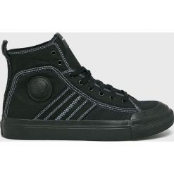 Diesel - Buty. Czarne buty sportowe męskie Diesel, z gumy, na sznurówki. W wyprzedaży za 359,90 zł.
