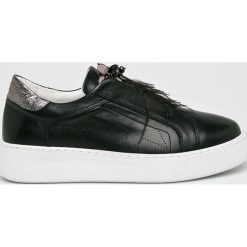 Badura - Buty. Czarne buty sportowe damskie Badura, bez wzorów, ze skóry, sportowe. W wyprzedaży za 239,90 zł.