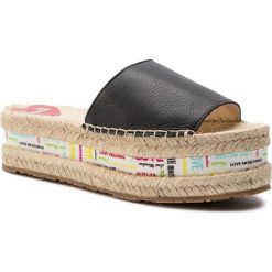Espadryle LOVE MOSCHINO - JA28085I07JAL000 Nero. Espadryle damskie Love Moschino. W wyprzedaży za 549,00 zł.