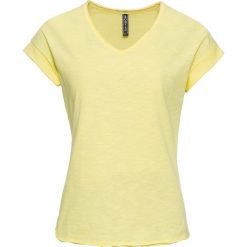 Bluzki, topy, tuniki: T-shirt bonprix jasna limonka