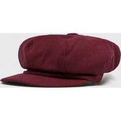 Answear - Kaszkiet Femifesto. Brązowe czapki damskie ANSWEAR, bez wzorów, z bawełny. W wyprzedaży za 37,90 zł.
