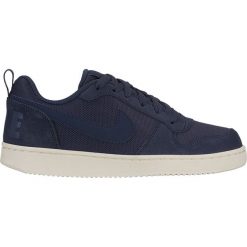 BUTY COURT BOROUGH LOW (GS). Trampki i tenisówki damskie Nike, bez wzorów, z gumy, bez zapięcia. W wyprzedaży za 149,99 zł.