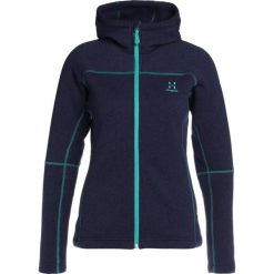 Haglöfs SWOOK Kurtka z polaru deep blue/crystal lake. Niebieskie kurtki damskie marki Haglöfs, m, z poliesteru. Za 629,00 zł.