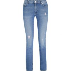 Jeansy Skinny Fit Trussardi Jeans 56J00002. Niebieskie jeansy damskie Trussardi Jeans, bez wzorów, z elastanu. W wyprzedaży za 329,00 zł.