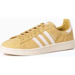 Adidas Originals - Tenisówki męskie z dodatkiem skóry - Campus, beżowy. Brązowe trampki męskie adidas Originals, bez wzorów, ze skóry, eleganckie, bez zapięcia. Za 199,95 zł.