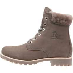 Panama Jack IGLOO Botki sznurowane gris. Szare botki damskie skórzane marki Panama Jack, na sznurówki. Za 879,00 zł.