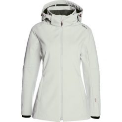 CMP WOMAN JACKET ZIP HOOD Kurtka Softshell salvia/avocado. Zielone kurtki damskie marki CMP, z elastanu. Za 379,00 zł.