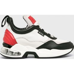Karl Lagerfeld - Buty. Białe buty sportowe damskie KARL LAGERFELD, ze skóry. Za 969,90 zł.
