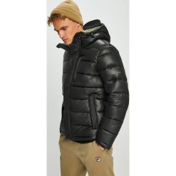 Pepe Jeans - Kurtka Walbrooks. Czarne płaszcze męskie Pepe Jeans, xxl, bez wzorów, z elastanu, krótkie, z kapturem. W wyprzedaży za 339,90 zł.