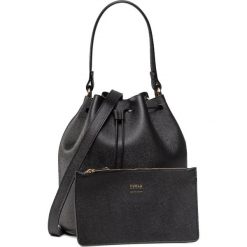 Torebka FURLA - Block 1055801 B BAHD Q26 Nero. Czarne torebki klasyczne damskie Furla, bez wzorów, ze skóry, bez dodatków. W wyprzedaży za 799,00 zł.