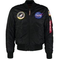 Alpha Industries NASA Kurtka Bomber black. Czarne kurtki męskie Alpha Industries, xl, bez wzorów, z nylonu. Za 759,00 zł.