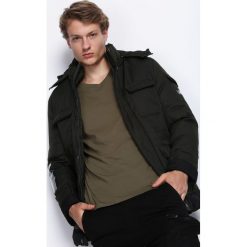 Ciemnozielona Kurtka Get Easier. Czarne kurtki męskie Born2be, na zimę, xl, bez wzorów. Za 139,99 zł.