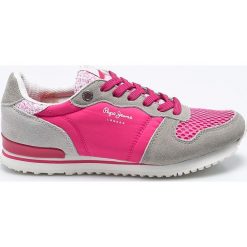 Pepe Jeans - Buty. Szare buty sportowe damskie Pepe Jeans, z jeansu. W wyprzedaży za 219,90 zł.
