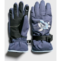 Roxy - Rękawiczki. Czerwone rękawiczki damskie Roxy, z materiału. W wyprzedaży za 149,90 zł.