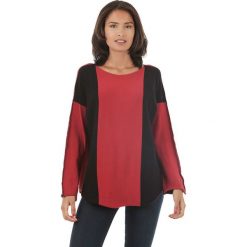 Sweter w kolorze czerwono-czarnym. Czerwone bez kategorii L'étoile du cachemire, z kaszmiru. W wyprzedaży za 129,95 zł.